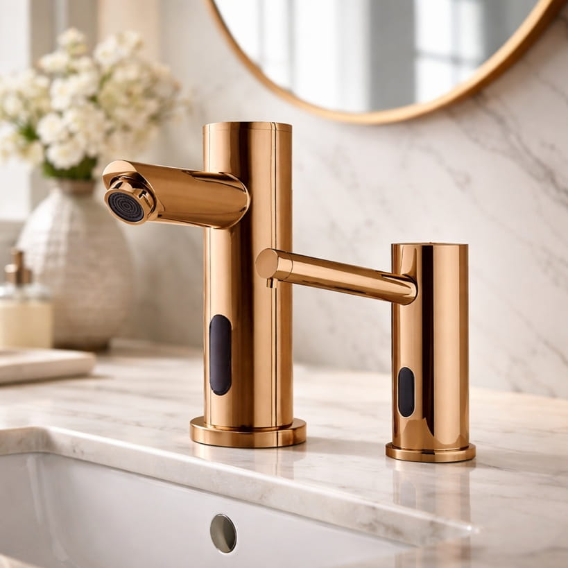 Rose gold luxury